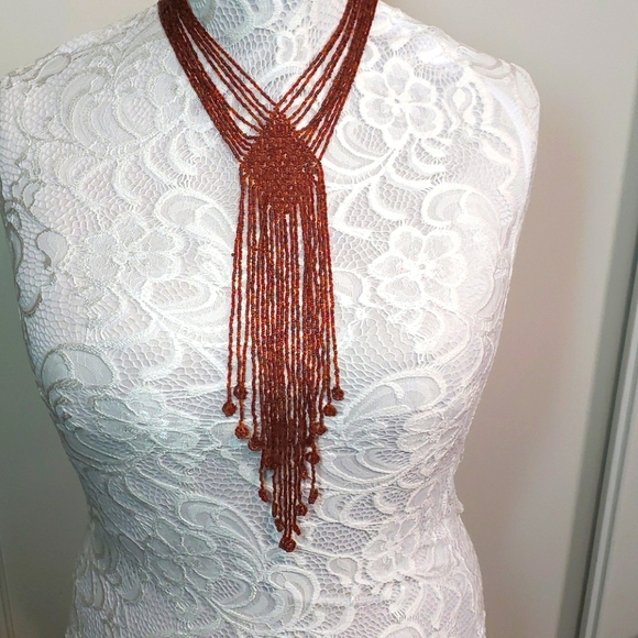 Seedbead Necklace - Picture 1 of 4